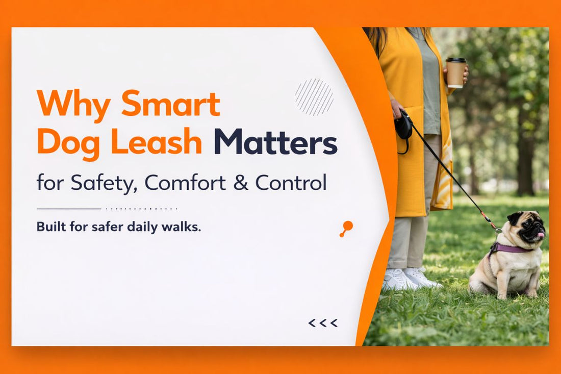 Why Smart Dog Leash Matters for Safety, Comfort & Control
