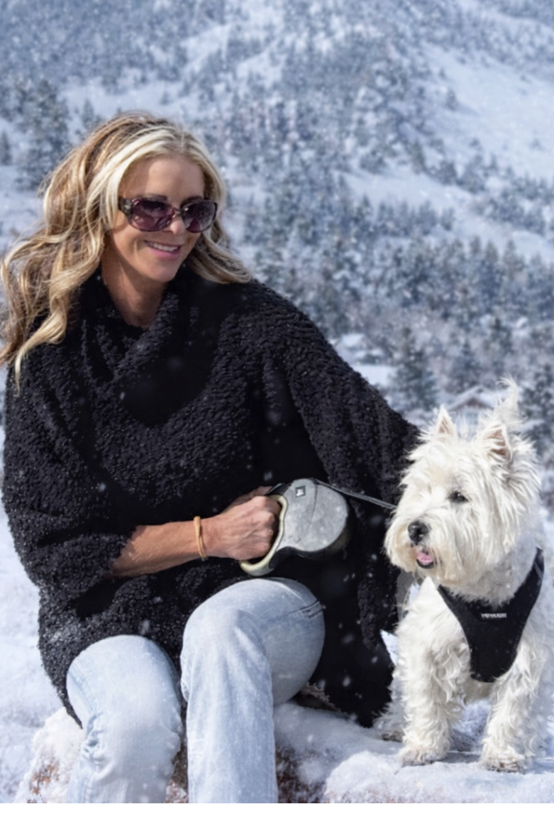 Heated Dog Leash for Winter Walks - Rechargeable Warm Grip & Weather Resistant Design